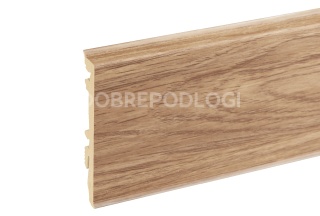 Listwa PVC MASTERLINE 8cm (220x8x1,7cm) UMBRA 475 MAT