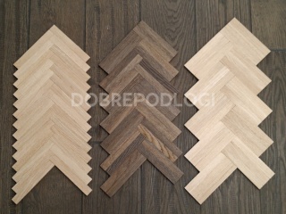 Meisterparkett Jodełka Dąb Natur - pojedyncza (3,07 m2)