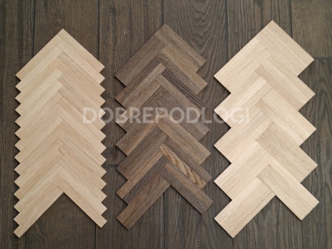 Meisterparkett Jodełka Dąb Natur - potrójna (3,07 m2)