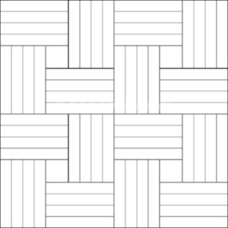 Meisterparkett Toscana - kostka Orzech (3,02 m2)