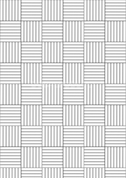 Mozaika parkietowa Dąb Rustykal - kwadrat (4,10m2)