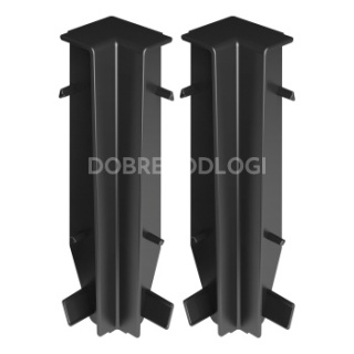 NAROŻNIK WEWNĘTRZNY MASTERLINE 80 (OP.2 SZT) CZARNY RAL 9005 Mat