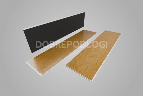 Panel mineralny SPC - Jodełka - Naturalny Dąb Bielony (1,76m2 w kartonie - PODANA CENA ZA M2)